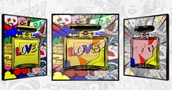 Fragrance Of Love by Patrick Rubinstein - Kinetic Edition sized 27x27 inches. Available from Whitewall Galleries